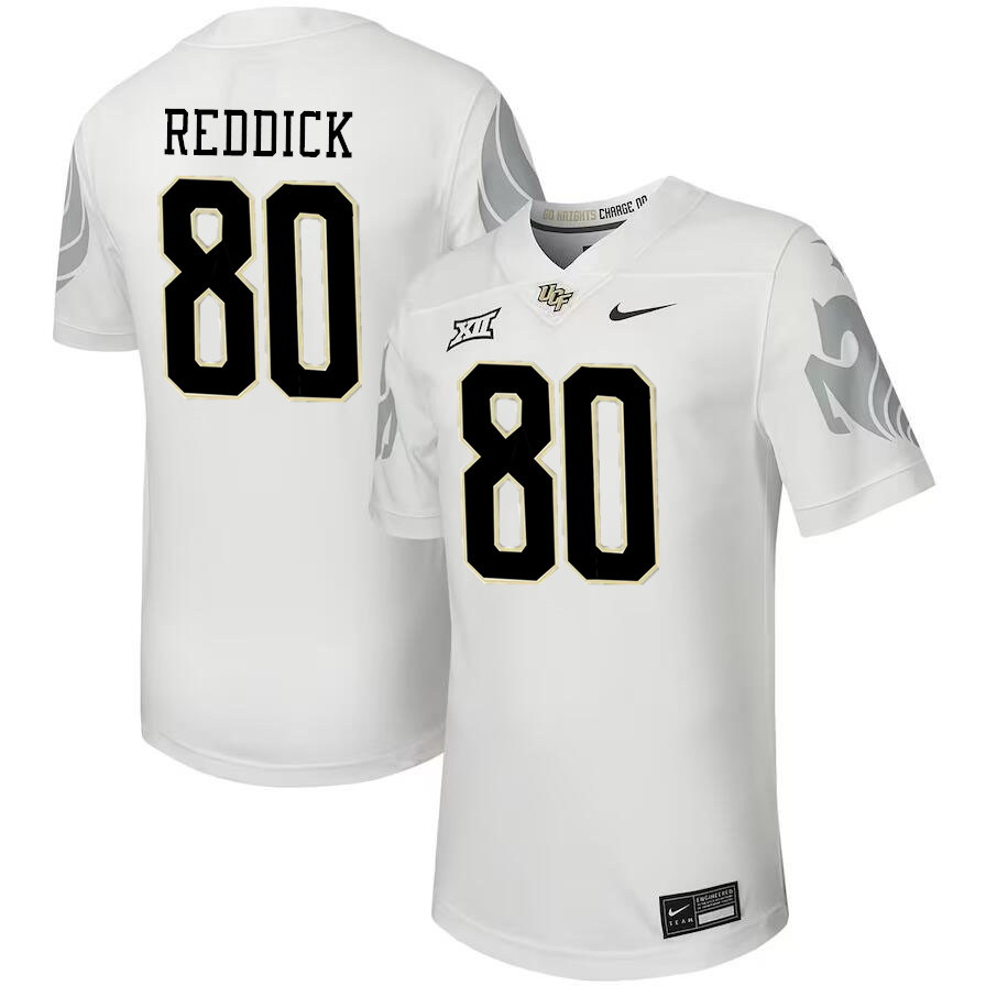 Men #80 Grant Reddick UCF Knights Big 12 Conference College Football Jerseys Stitched-Black